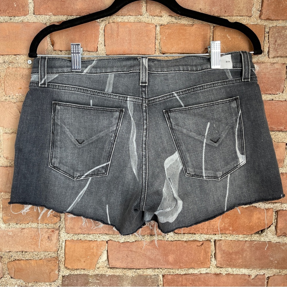 NWOT Hudson Jeans Denim Shorts | Grey - Picture 2 of 6